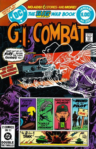 Cover for G.I. Combat (DC, 1957 series) #225 [Direct]