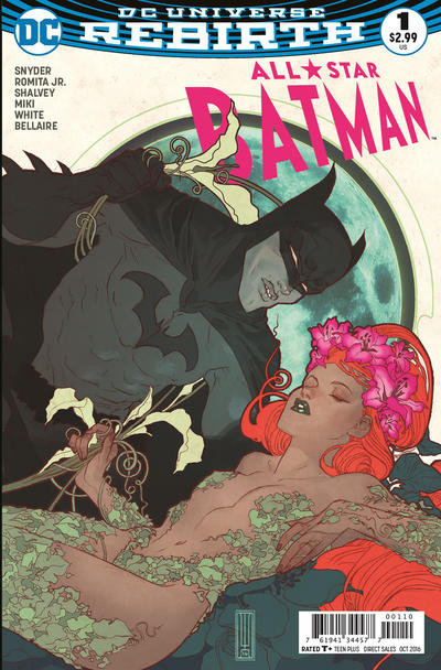 Cover for All Star Batman (DC, 2016 series) #1 [Fried Pie Ben Caldwell Color Cover]