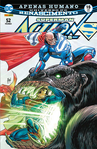 Cover for Action Comics (Panini Brasil, 2017 series) #15