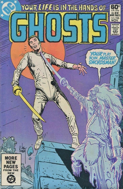Cover for Ghosts (DC, 1971 series) #106 [Direct]