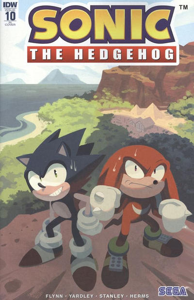 Cover for Sonic the Hedgehog (IDW, 2018 series) #10 [Fourdraine RI Variant]