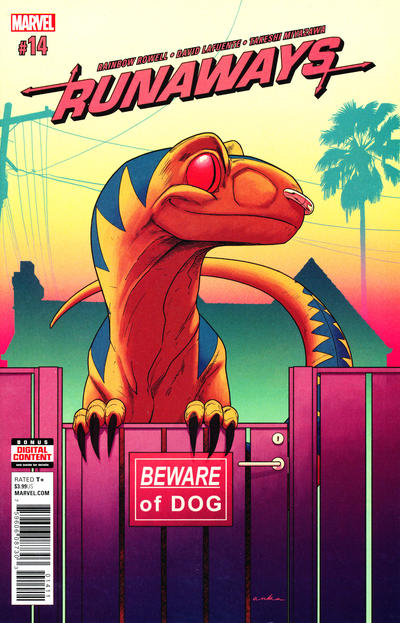 Cover for Runaways (Marvel, 2017 series) #14