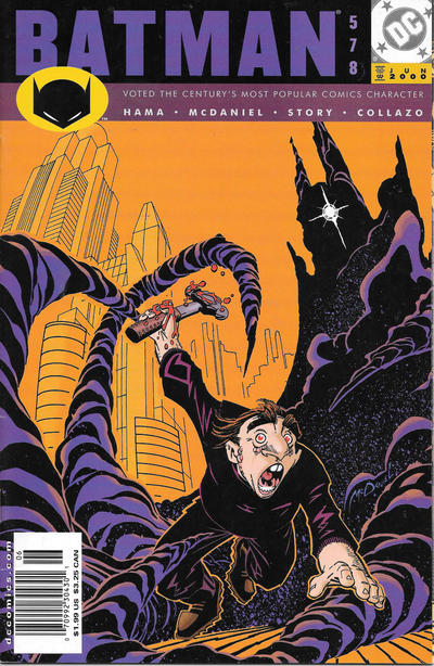 Cover for Batman (DC, 1940 series) #578 [Newsstand]