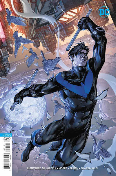 Cover for Nightwing (DC, 2016 series) #51 [Howard Porter	Cover]