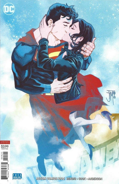 Cover for Action Comics (DC, 2011 series) #1004 [Francis Manapul Variant Cover]