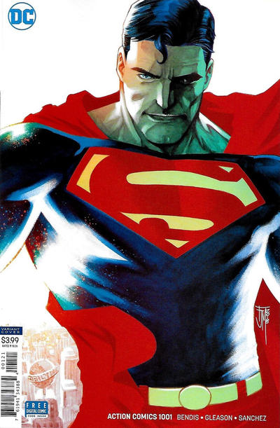 Cover for Action Comics (DC, 2011 series) #1001 [Francis Manapul Variant Cover]