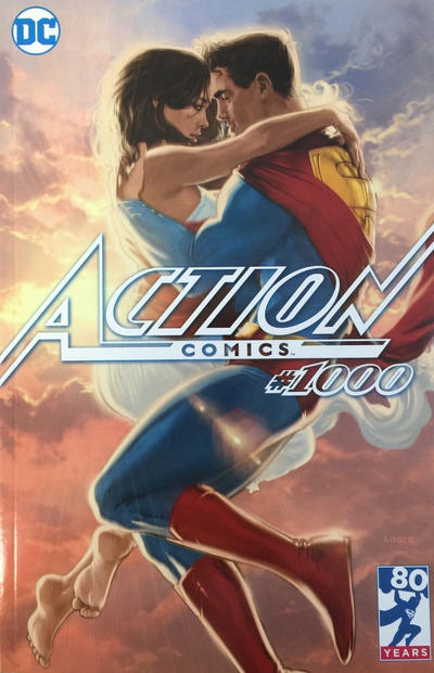 Cover for Action Comics (DC, 2011 series) #1000 [Third Eye Comics Kaare Andrews Cover]