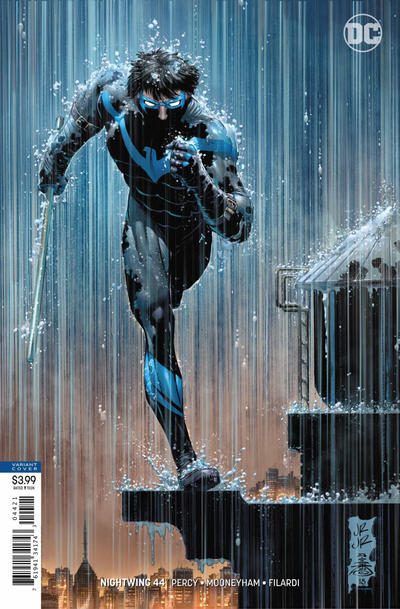 Cover for Nightwing (DC, 2016 series) #44 [John Romita Jr. / Danny Miki Cover]