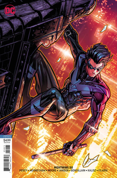 Cover for Nightwing (DC, 2016 series) #50 [JonBoy Meyers Cover]