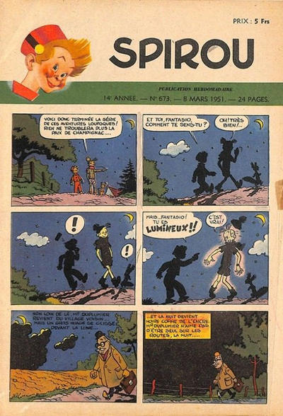 Cover for Spirou (Dupuis, 1947 series) #673