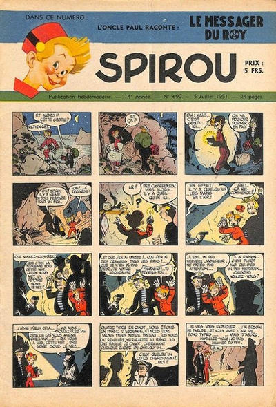 Cover for Spirou (Dupuis, 1947 series) #690