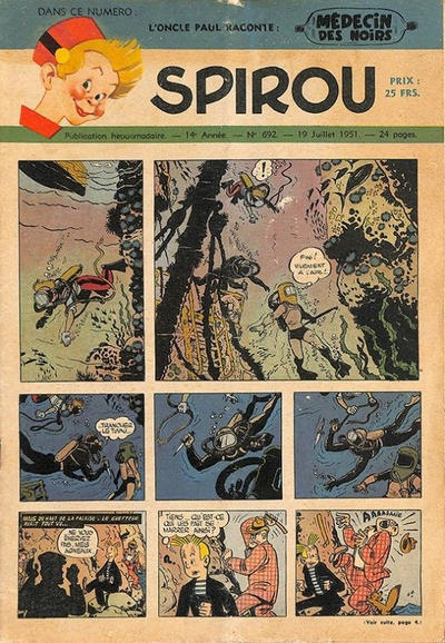 Cover for Spirou (Dupuis, 1947 series) #692