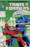 Cover for Transformers (Atlantic Förlags AB, 1987 series) #1/1988