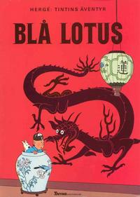 Cover Thumbnail for Tintins äventyr (Nordisk bok, 1984 series) #T-037; [219] - Blå Lotus