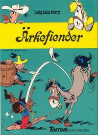 Cover Thumbnail for Lucky Lukes äventyr (Nordisk bok, 1984 series) #T-038 [220] - Ärkefiender
