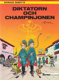 Cover for Spirous äventyr (Nordisk bok, 1984 series) #T-043 [225] - Diktatorn och champinjonen