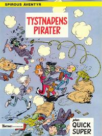 Cover for Spirous äventyr (Nordisk bok, 1984 series) #T-051A [234] - Tystnadens pirater