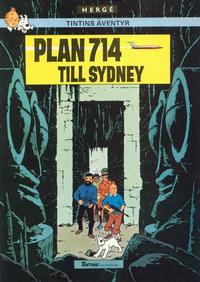 Cover Thumbnail for Tintins äventyr (Nordisk bok, 1984 series) #T-061; [246] - Plan 714 till Sydney