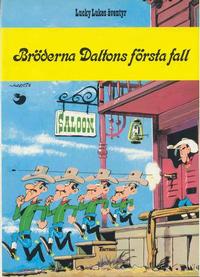 Cover Thumbnail for Lucky Lukes äventyr (Nordisk bok, 1984 series) #T-066 [253] - Bröderna Daltons första fall