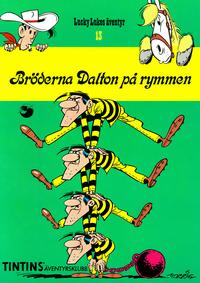 Cover Thumbnail for Lucky Lukes äventyr (Nordisk bok, 1984 series) #T-013B/099; 13; [291] - Bröderna Dalton på rymmen
