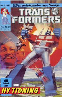 Cover Thumbnail for Transformers (Atlantic Förlags AB, 1987 series) #1/1987