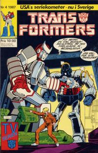Cover Thumbnail for Transformers (Atlantic Förlags AB, 1987 series) #4/1987