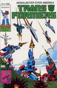 Cover Thumbnail for Transformers (Atlantic Förlags AB, 1987 series) #4/1988