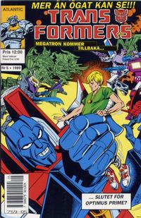 Cover Thumbnail for Transformers (Atlantic Förlags AB, 1987 series) #5/1989