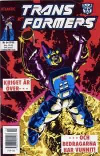 Cover Thumbnail for Transformers (Atlantic Förlags AB, 1987 series) #6/1990
