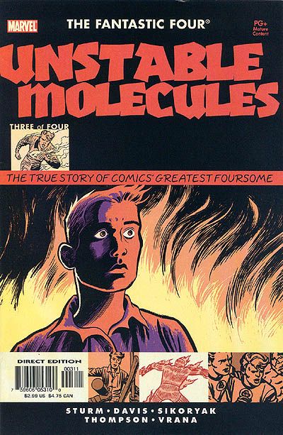 Cover for Startling Stories: Fantastic Four - Unstable Molecules (Marvel, 2003 series) #3