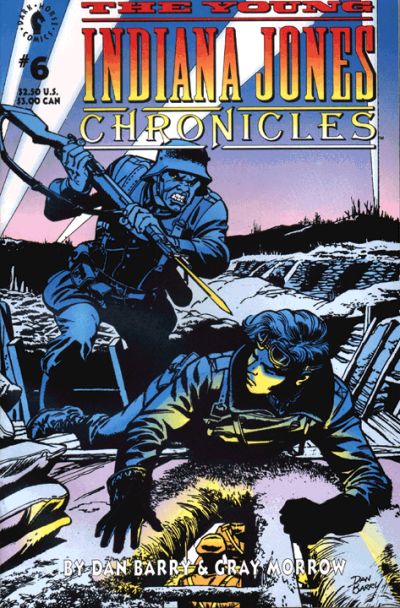Cover for The Young Indiana Jones Chronicles (Dark Horse, 1992 series) #6