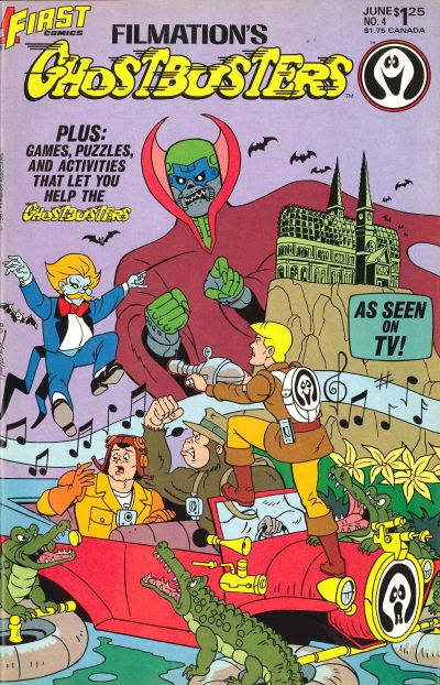 Cover for Ghostbusters (First, 1987 series) #4