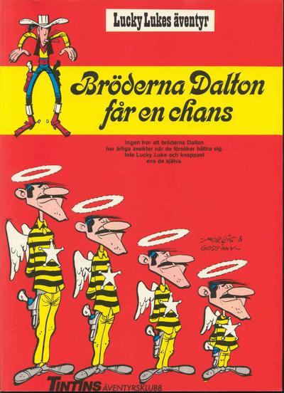 Cover for Lucky Lukes äventyr (Nordisk bok, 1984 series) #T-027 - Bröderna Dalton får en chans