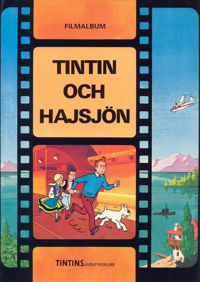 Cover for Tintins äventyr (Nordisk bok, 1984 series) #T-073; [260] - Tintin och hajsjön