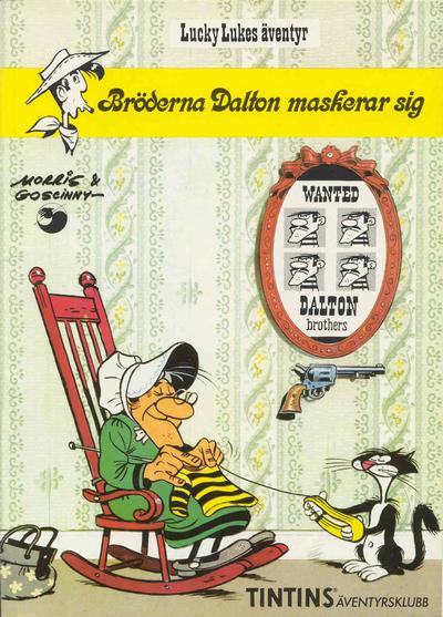 Cover for Lucky Lukes äventyr (Nordisk bok, 1984 series) #T-078 - Bröderna Dalton maskerar sig