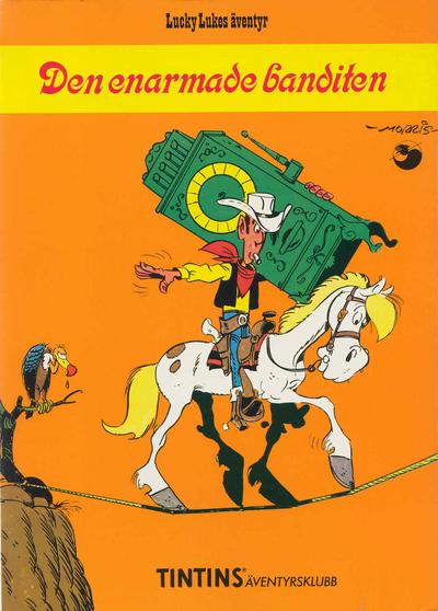 Cover for Lucky Lukes äventyr (Nordisk bok, 1984 series) #T-083 [274] - Den enarmade banditen