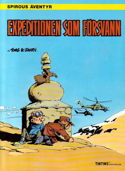 Cover for Spirous äventyr (Nordisk bok, 1984 series) #[300] - Expeditionen som försvann