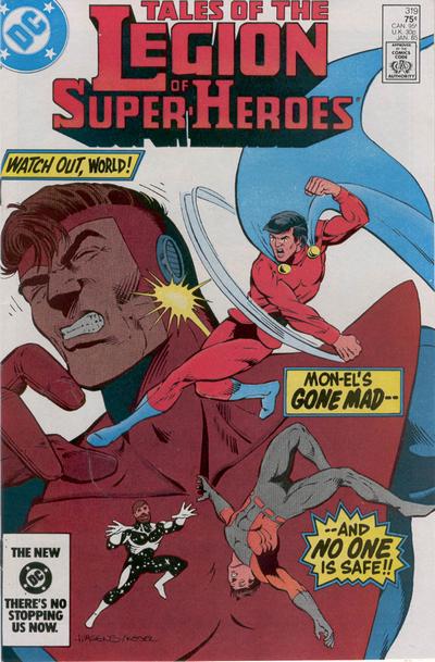 Cover for Tales of the Legion of Super-Heroes (DC, 1984 series) #319 [Direct]