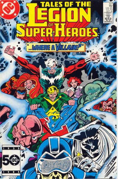 Cover for Tales of the Legion of Super-Heroes (DC, 1984 series) #327 [Direct]