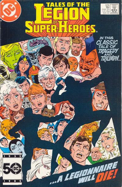 Cover for Tales of the Legion of Super-Heroes (DC, 1984 series) #329 [Direct]