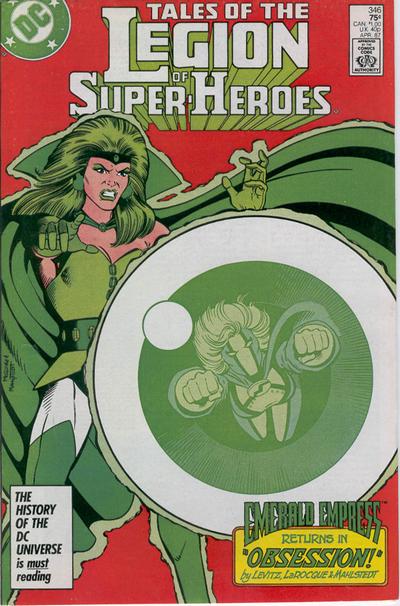 Cover for Tales of the Legion of Super-Heroes (DC, 1984 series) #346 [Direct]