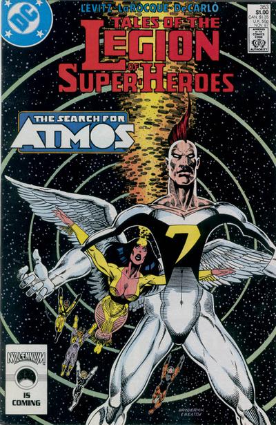 Cover for Tales of the Legion of Super-Heroes (DC, 1984 series) #353 [Direct]