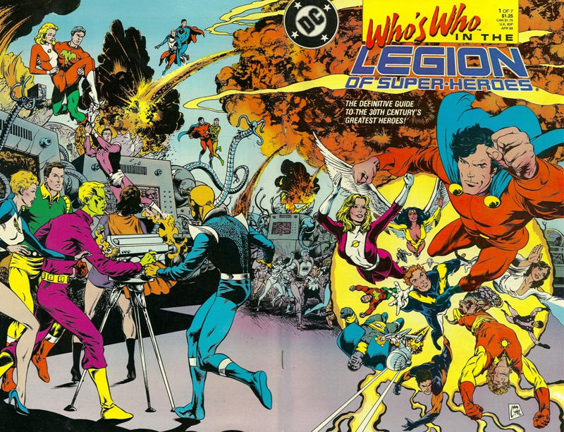 Cover for Who's Who in the Legion of Super-Heroes (DC, 1988 series) #1