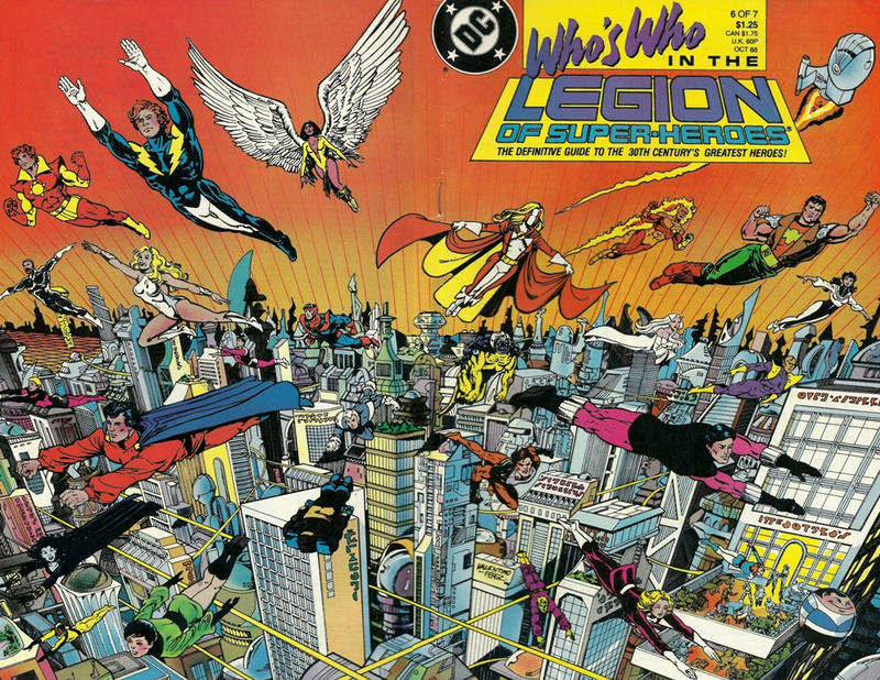Cover for Who's Who in the Legion of Super-Heroes (DC, 1988 series) #6