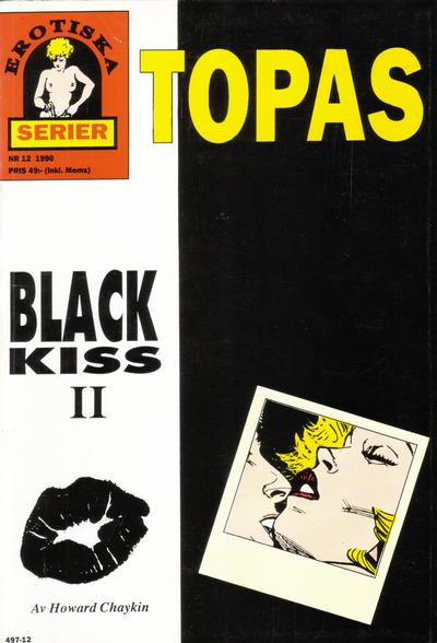 Cover for Topas (Epix, 1988 series) #12/1990 (36) - Black Kiss II