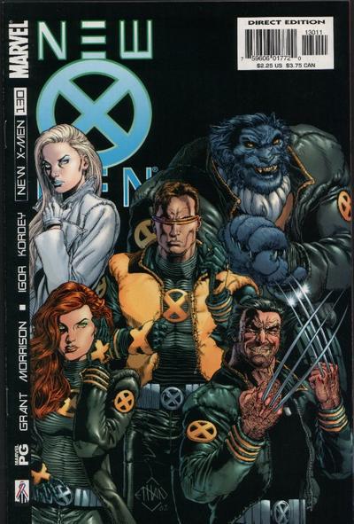Cover for New X-Men (Marvel, 2001 series) #130 [Direct Edition]