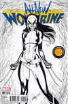 Cover Thumbnail for All-New Wolverine (2016 series) #1 [Cargo Hold Exclusive J. Scott Campbell Black and White Variant]