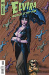 Cover Thumbnail for Elvira Mistress of the Dark (2018 series) #3 [Cover A Michael Linsner]