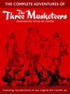 Cover for The Three Musketeers: The Complete Adventures (Book Palace, 2012 series) 