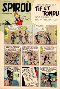 Cover Thumbnail for Spirou (Dupuis, 1947 series) #827